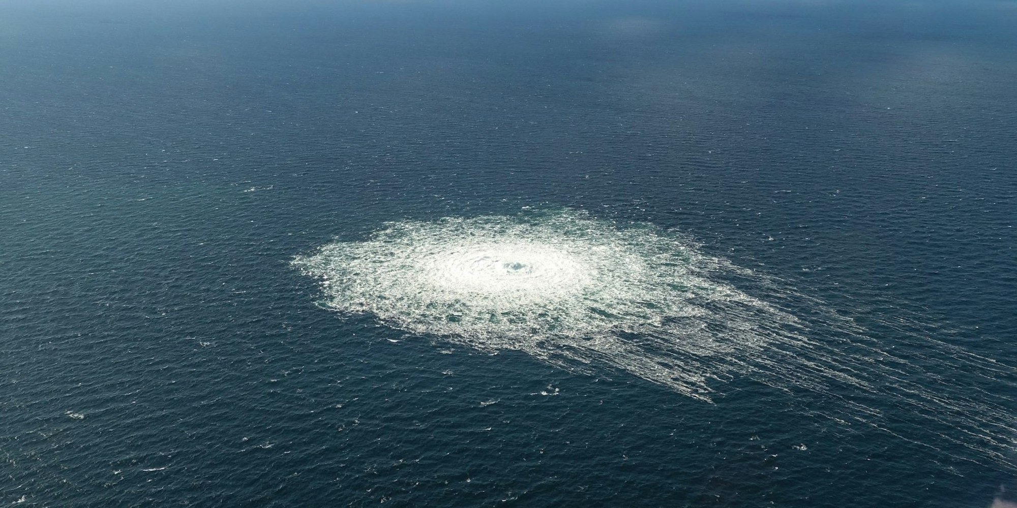 Nord Stream blubbert