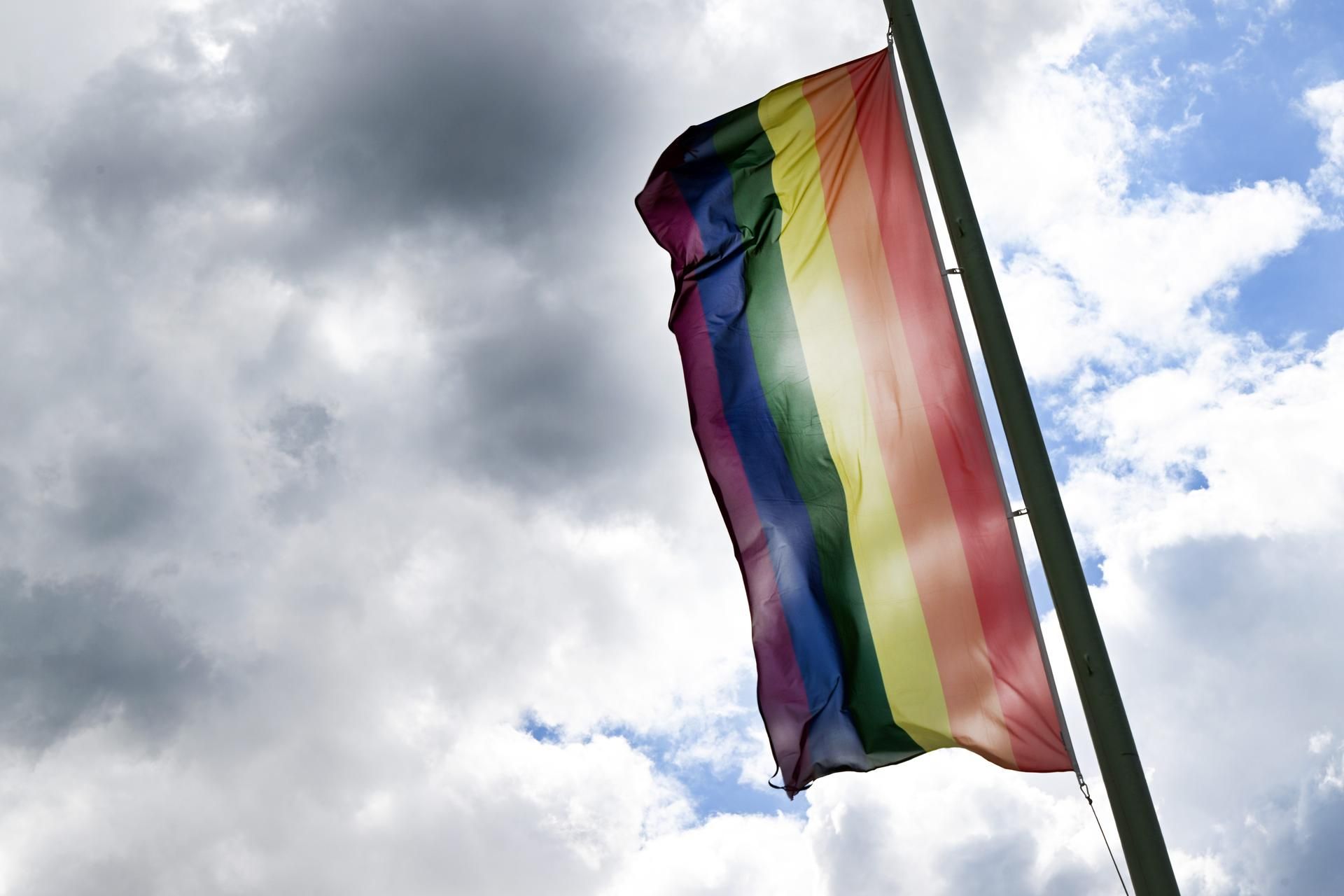 Köln Regenbogenflagge dpa