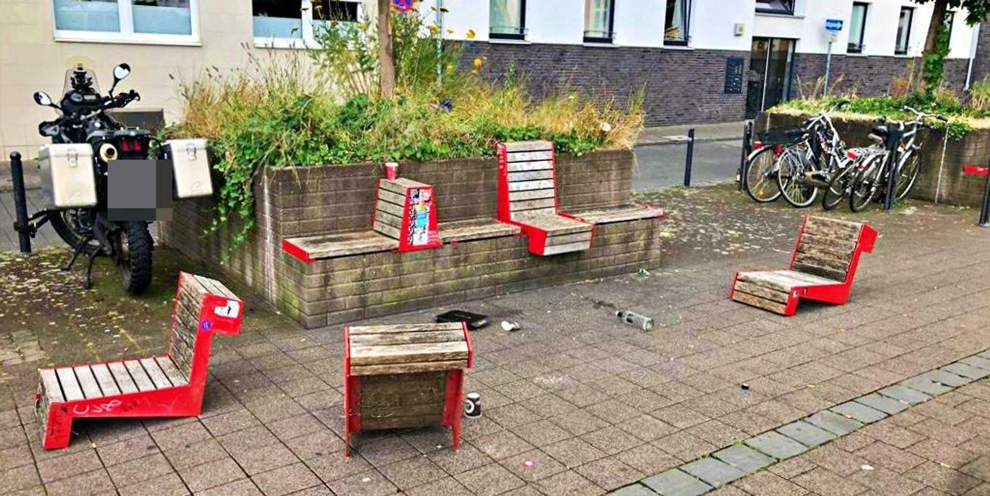 Neptunplatz gepixelt
