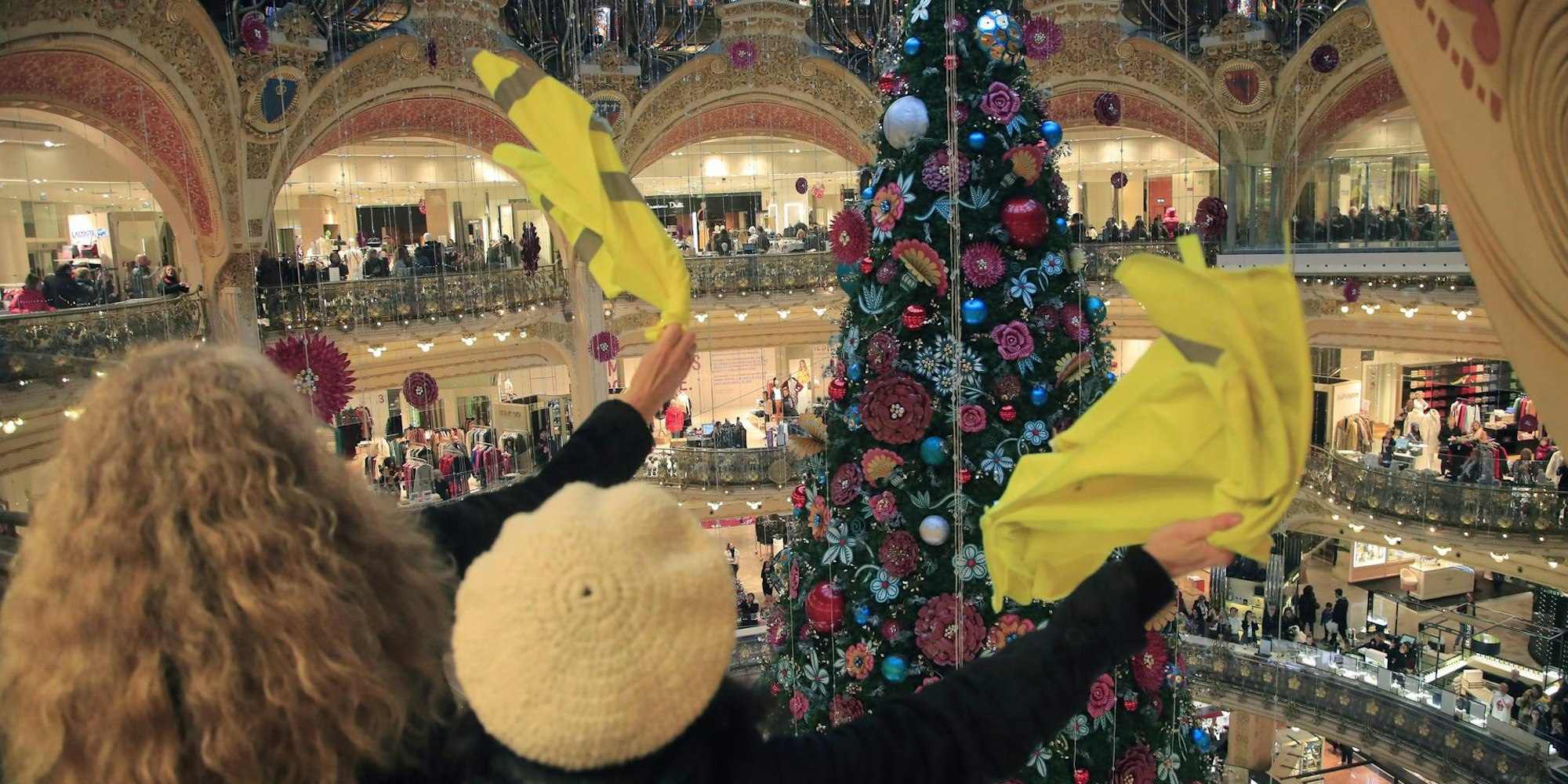 Gelbwesten Lafayette Paris