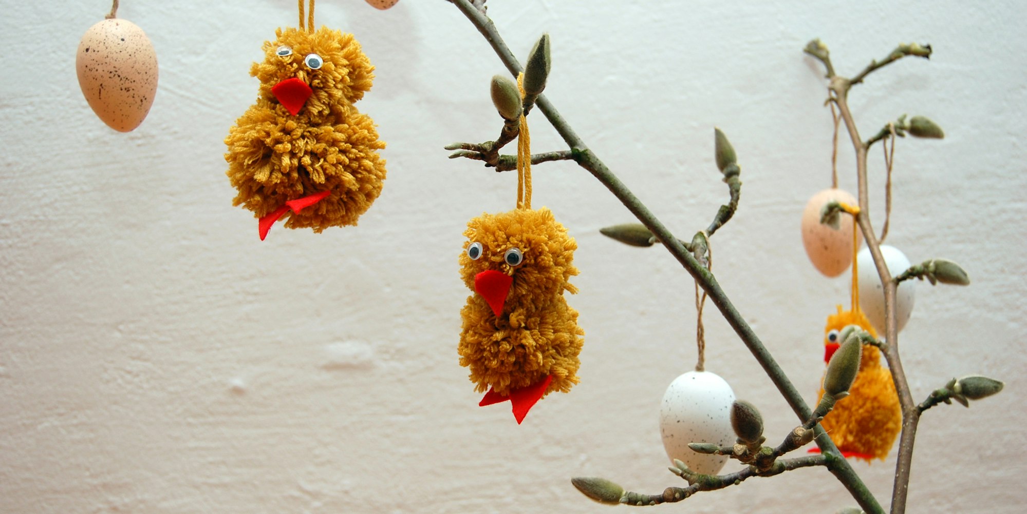 Basteln Ostern Fertige Küken Bild