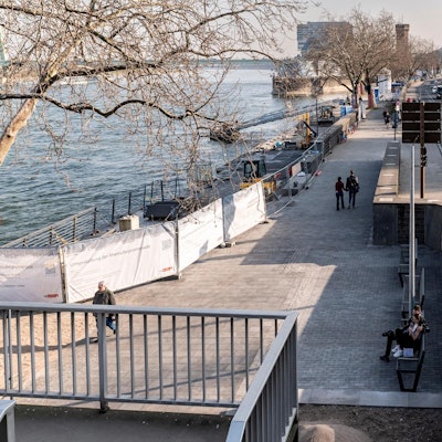 Umgestaltung der Rheinuferpromen