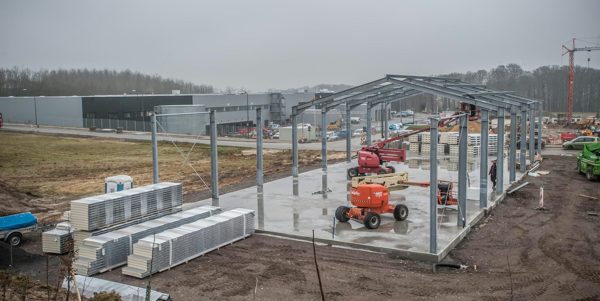 Burscheid Ausblick 2022 Gewerbegebiet Straßerhof