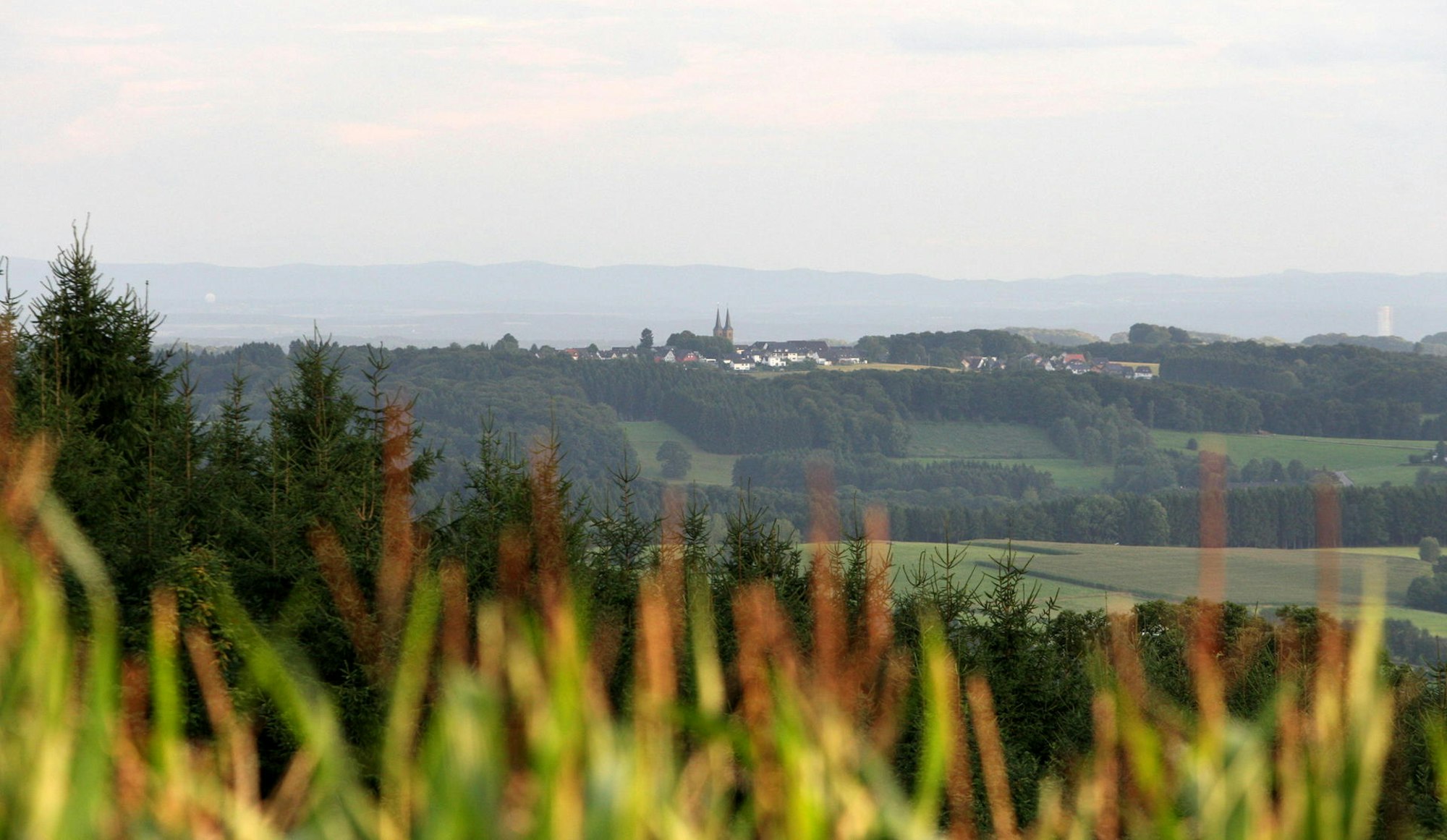 Weitblick auf Dom von Marialinden