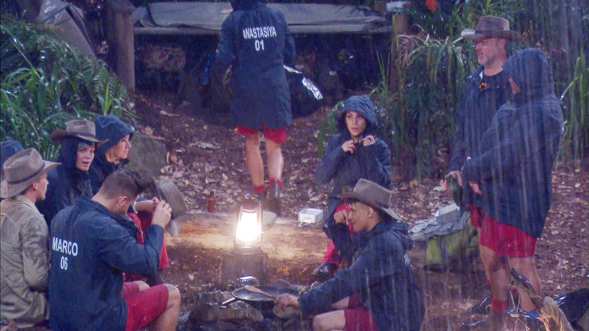 IBES Tag 2 Regen im Camp