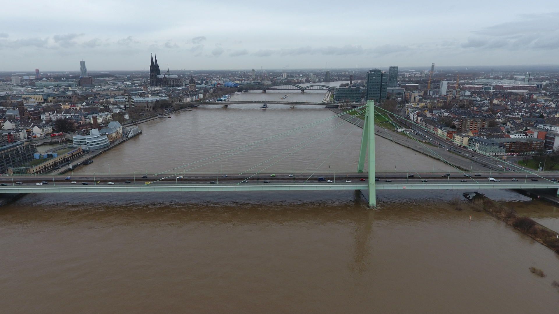 Rhein Hochwasser