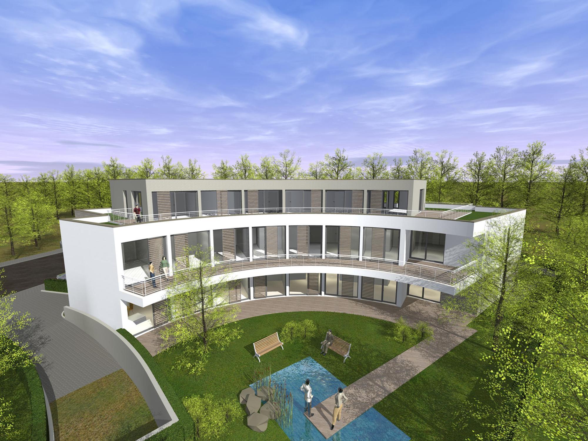 Anlage 5c Vogelperspektive Innenhof