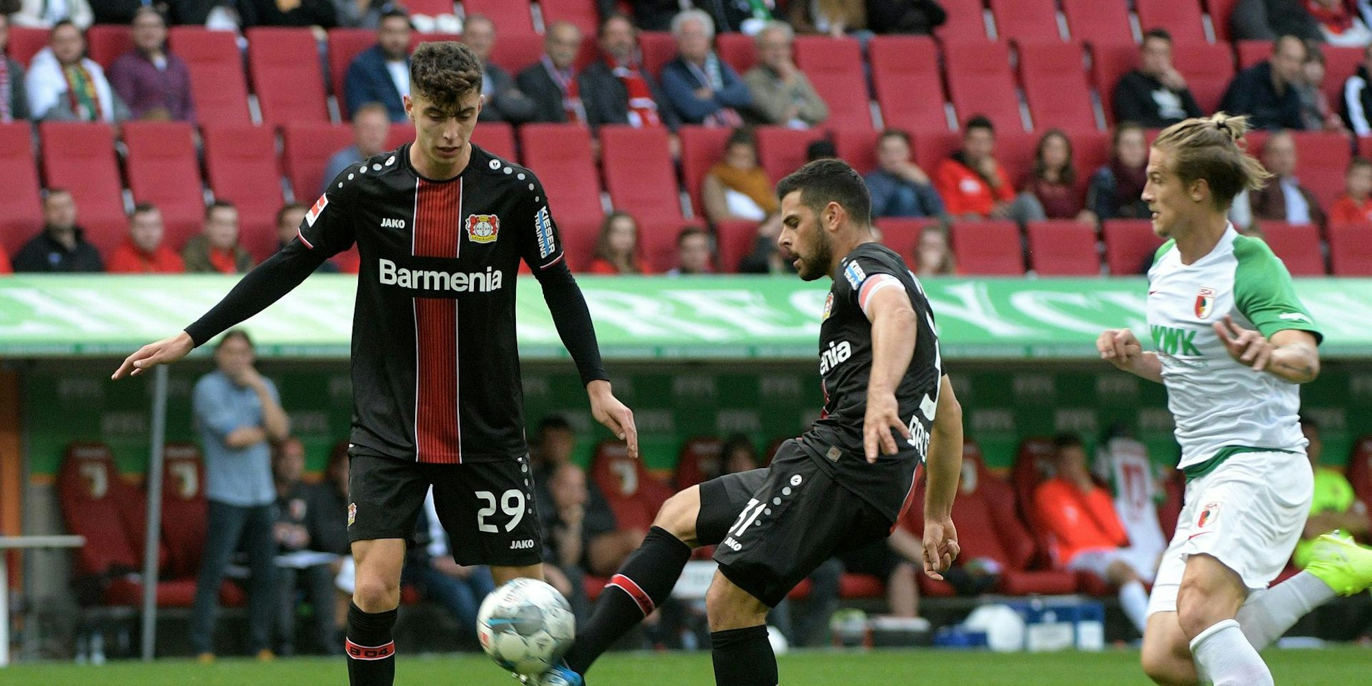 Volland und Havertz Augsburg
