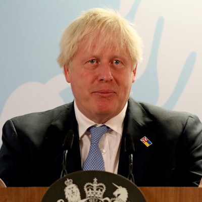 Boris Johnson Hände