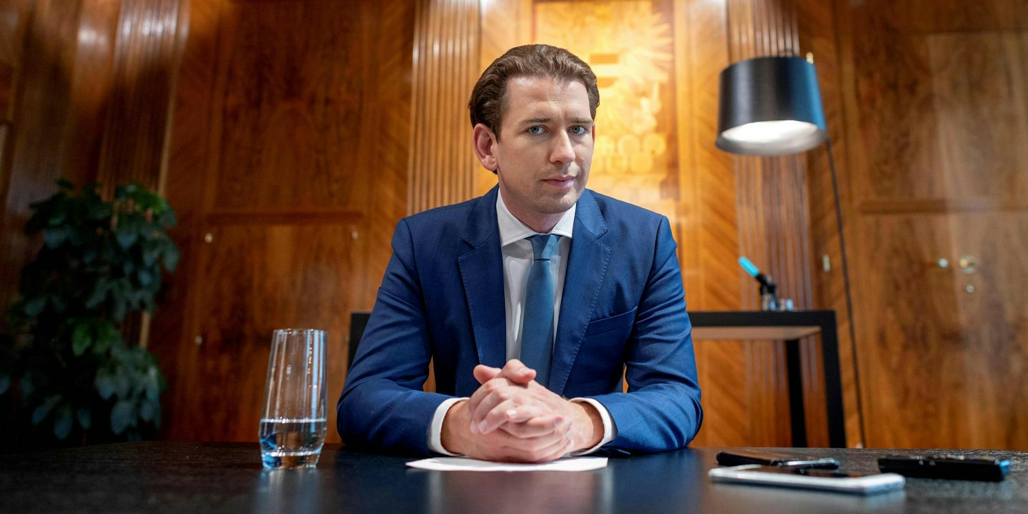 Sebastian Kurz afp-Interview