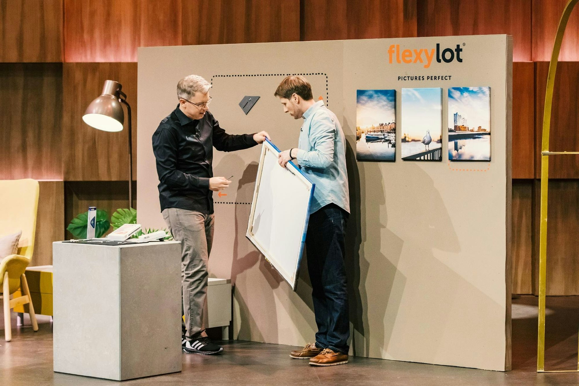 DHDL Bildaufhängung