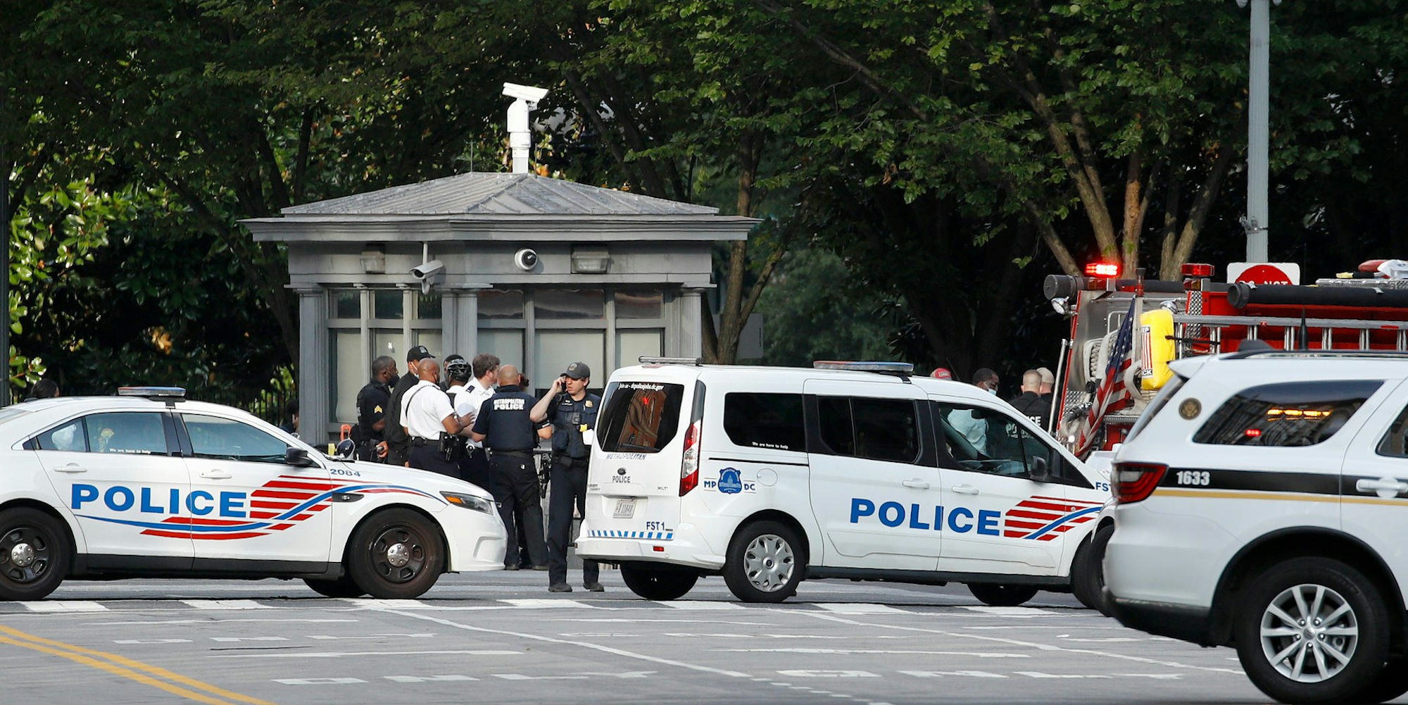 Schüsse Weißes Haus