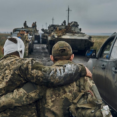 Ukraine Soldat verwundet 120922