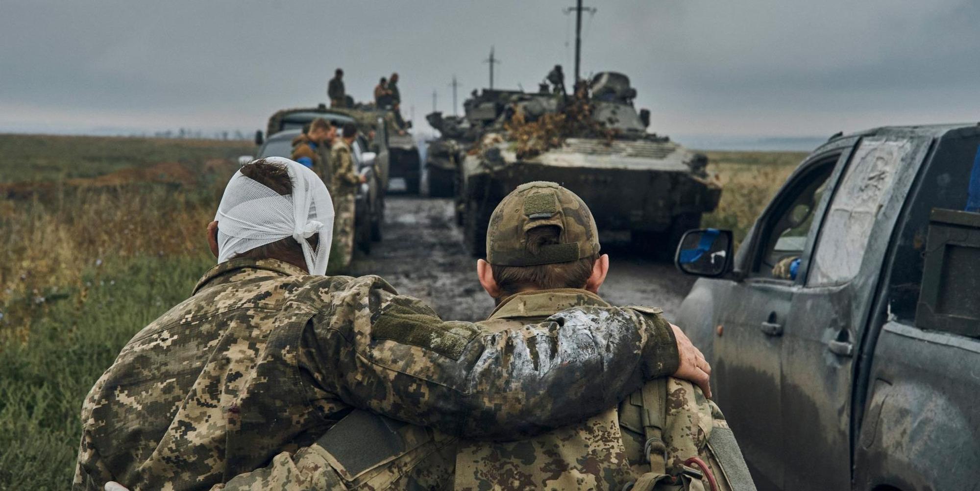 Ukraine Soldat verwundet 120922