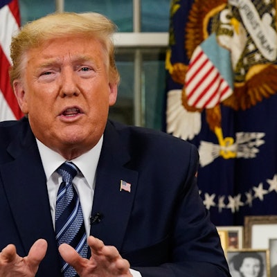 Trump Coronavirus Rede