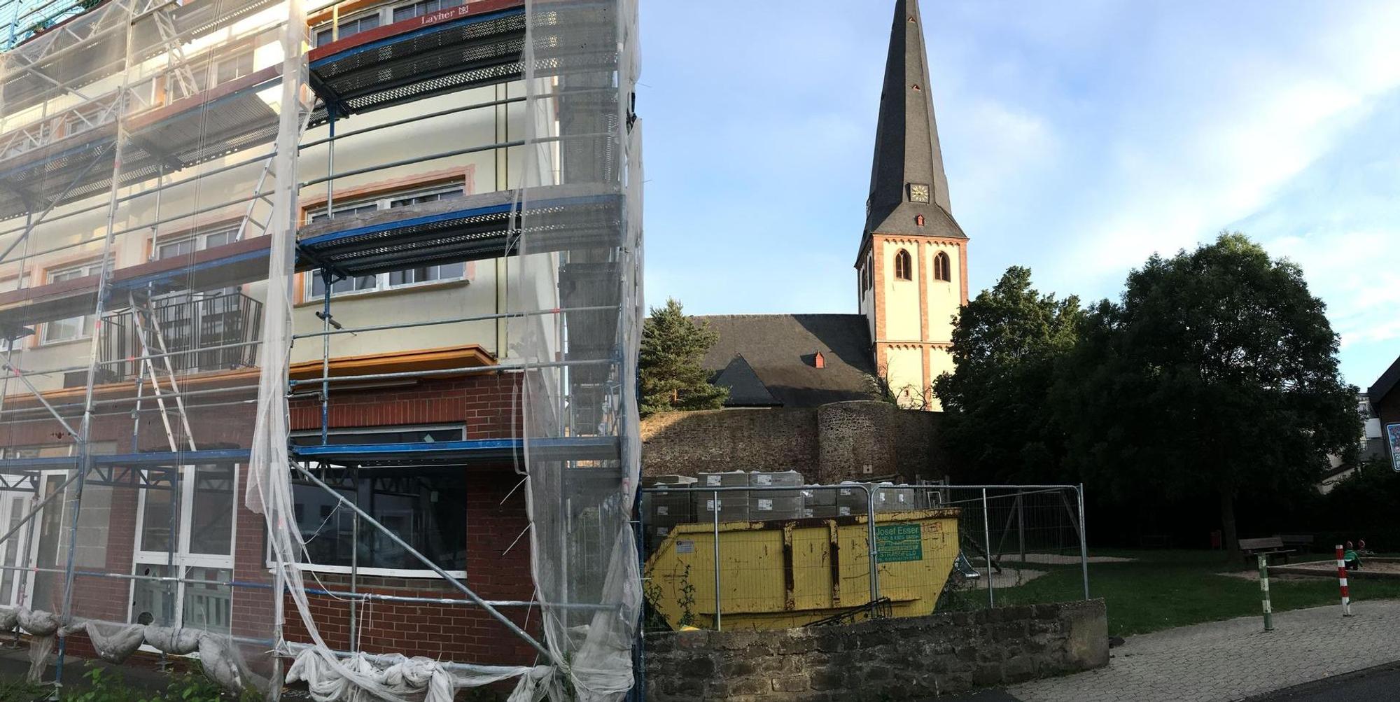 Annaturmplatz Baustelle