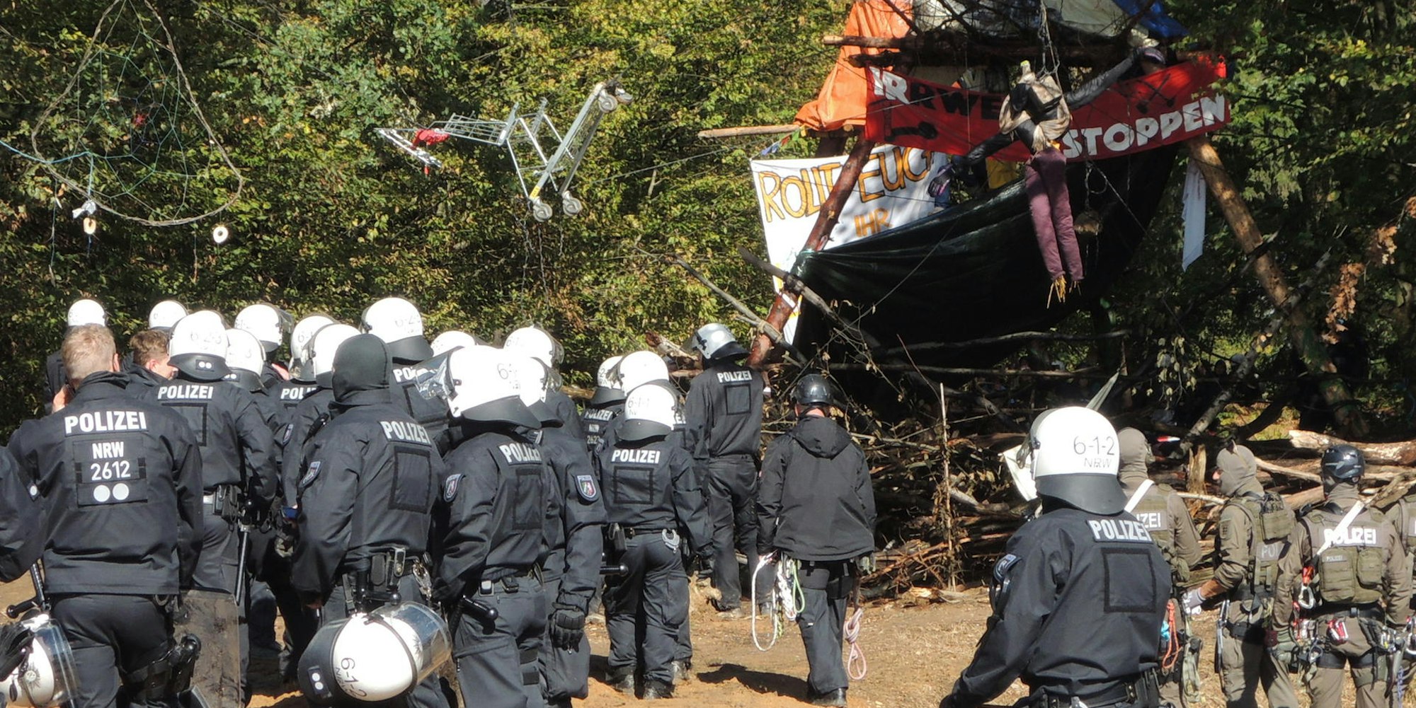 Räumung Hambacher Forst 2018