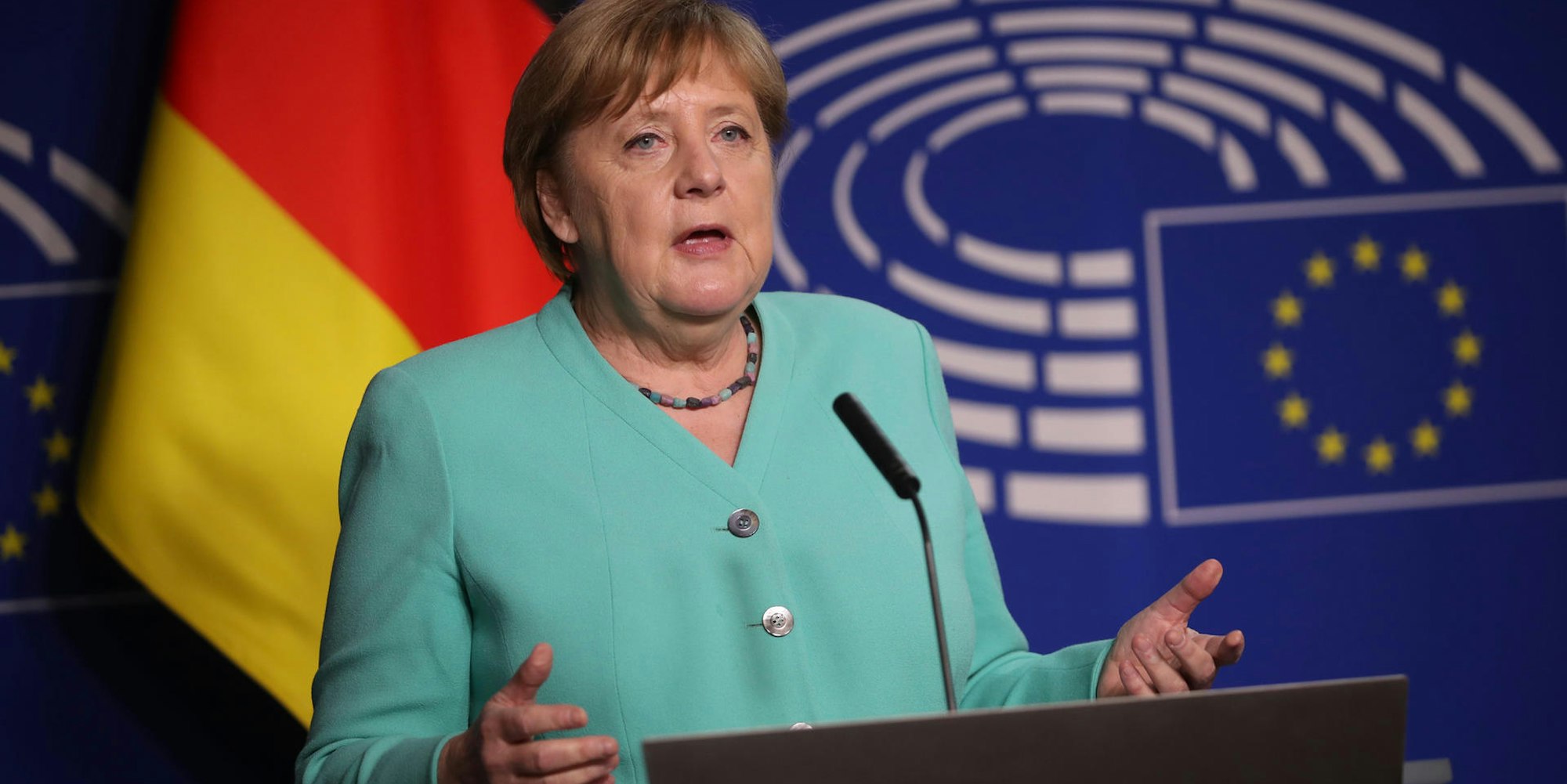 Merkel EU-Parlament