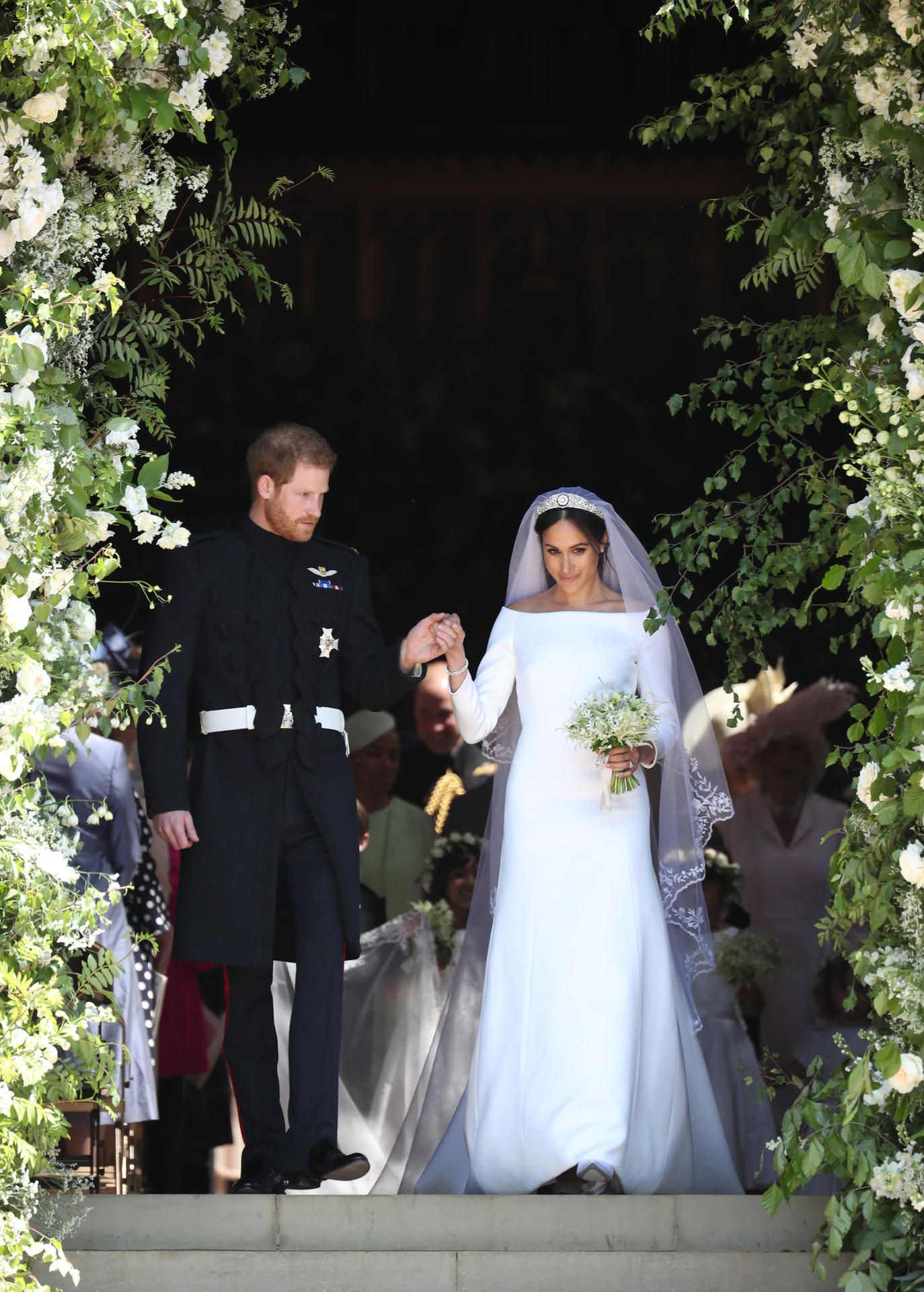 Meghan und Harry durchs Gebüsch