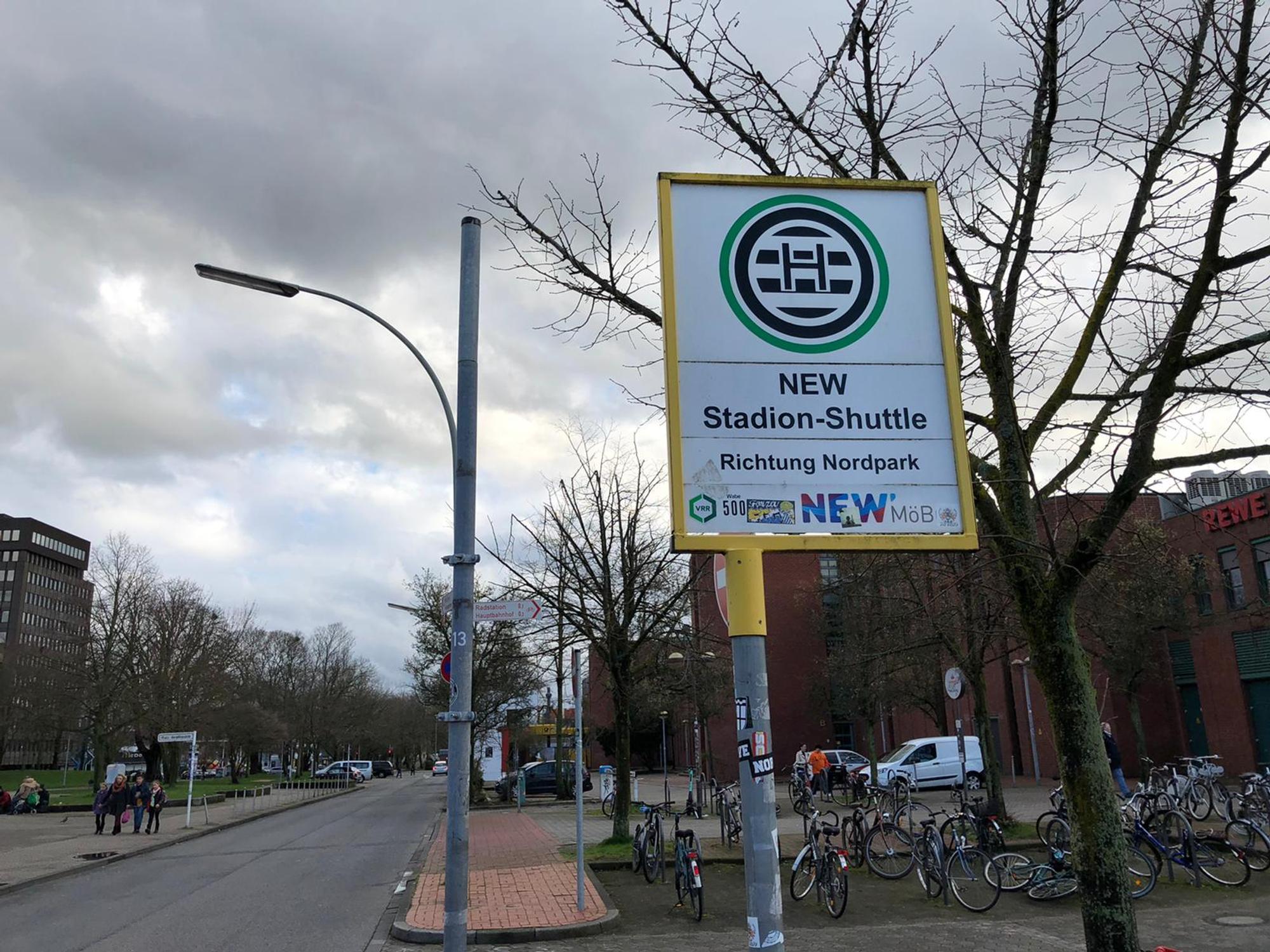 Bushaltestelle Mönchengladbach