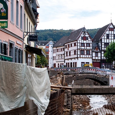 Flutschäden Bad Münstereifel 100 tage Flut