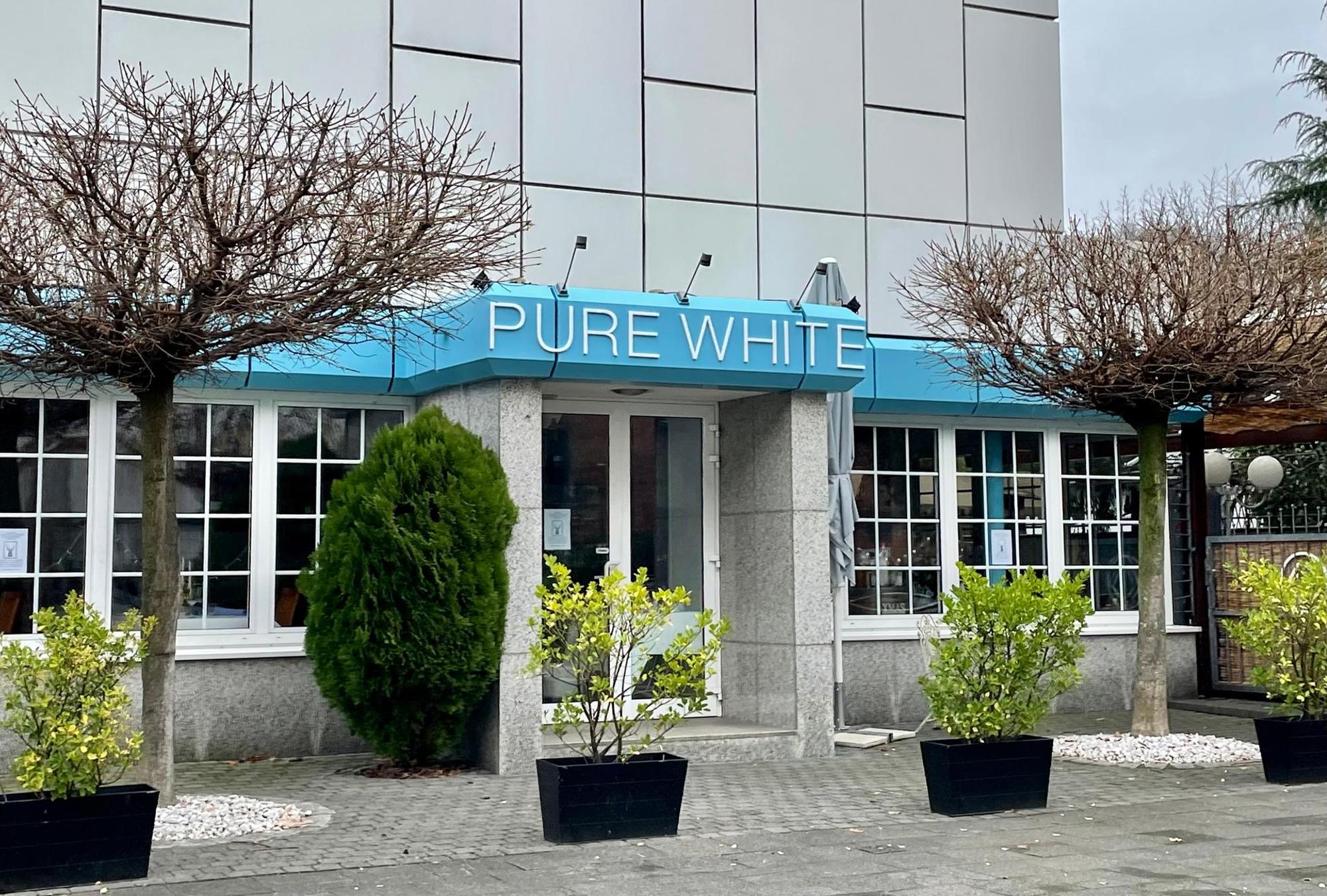 pure white