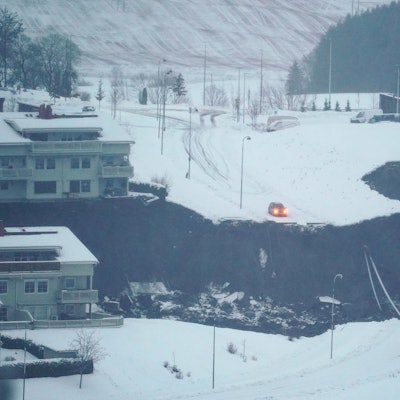 Erdrutsch Norwegen