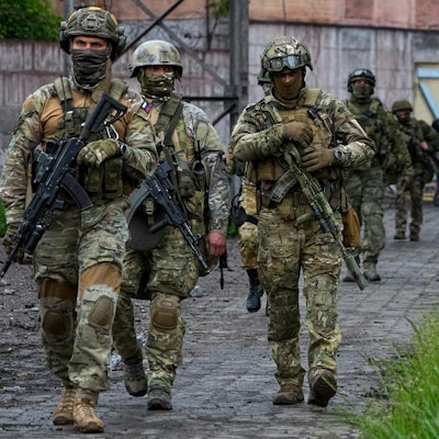 Russland Soldaten Mariupol 1805