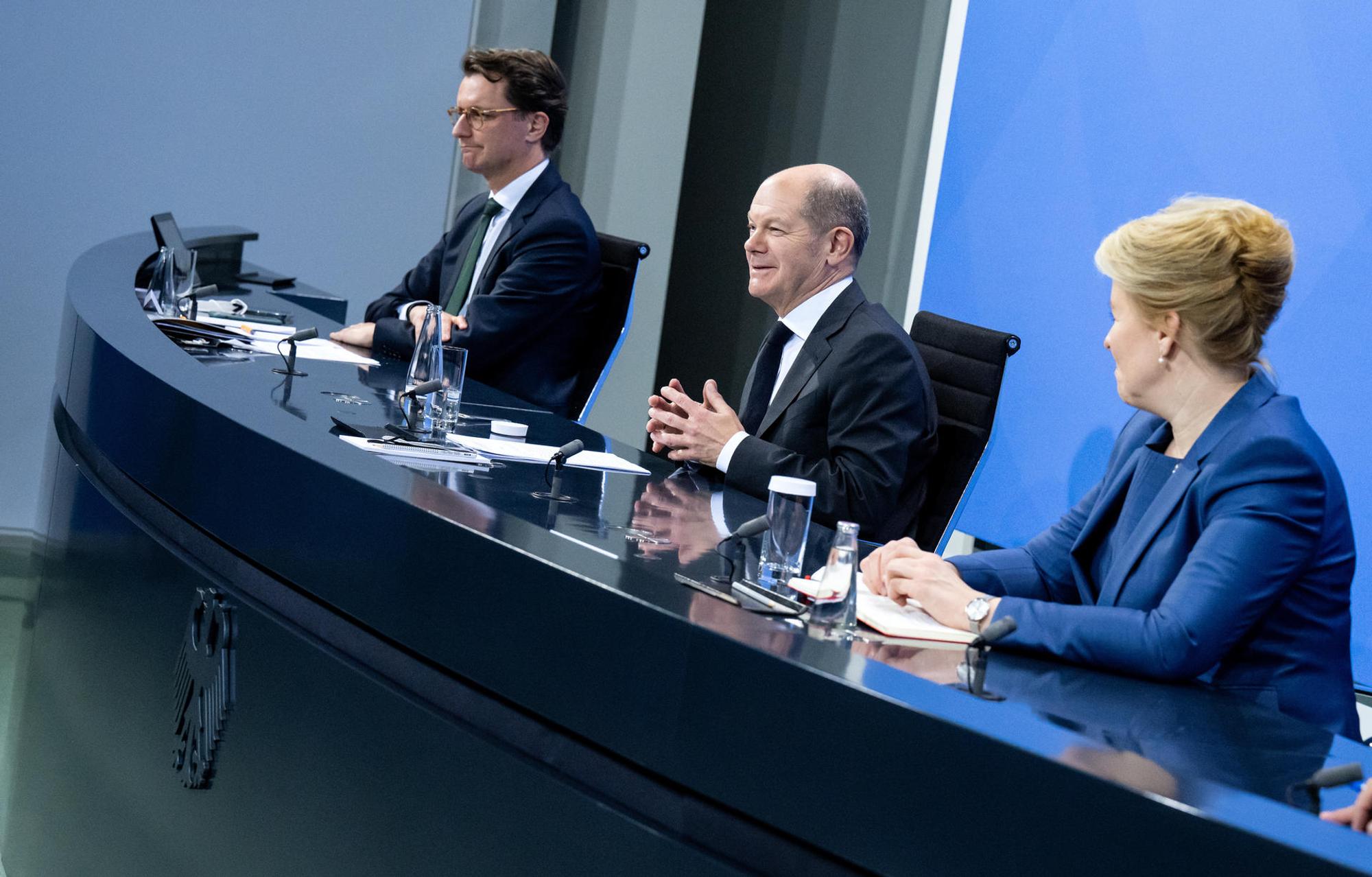 Wüst Scholz Giffey 2