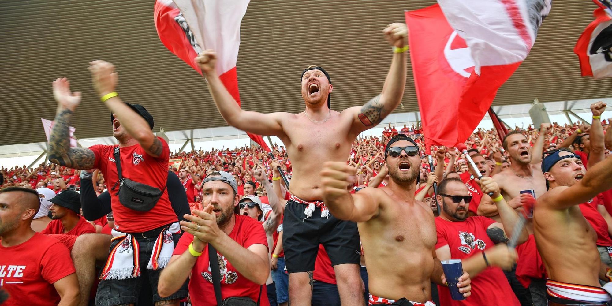 FC-Fans im Stadion Fehervar
