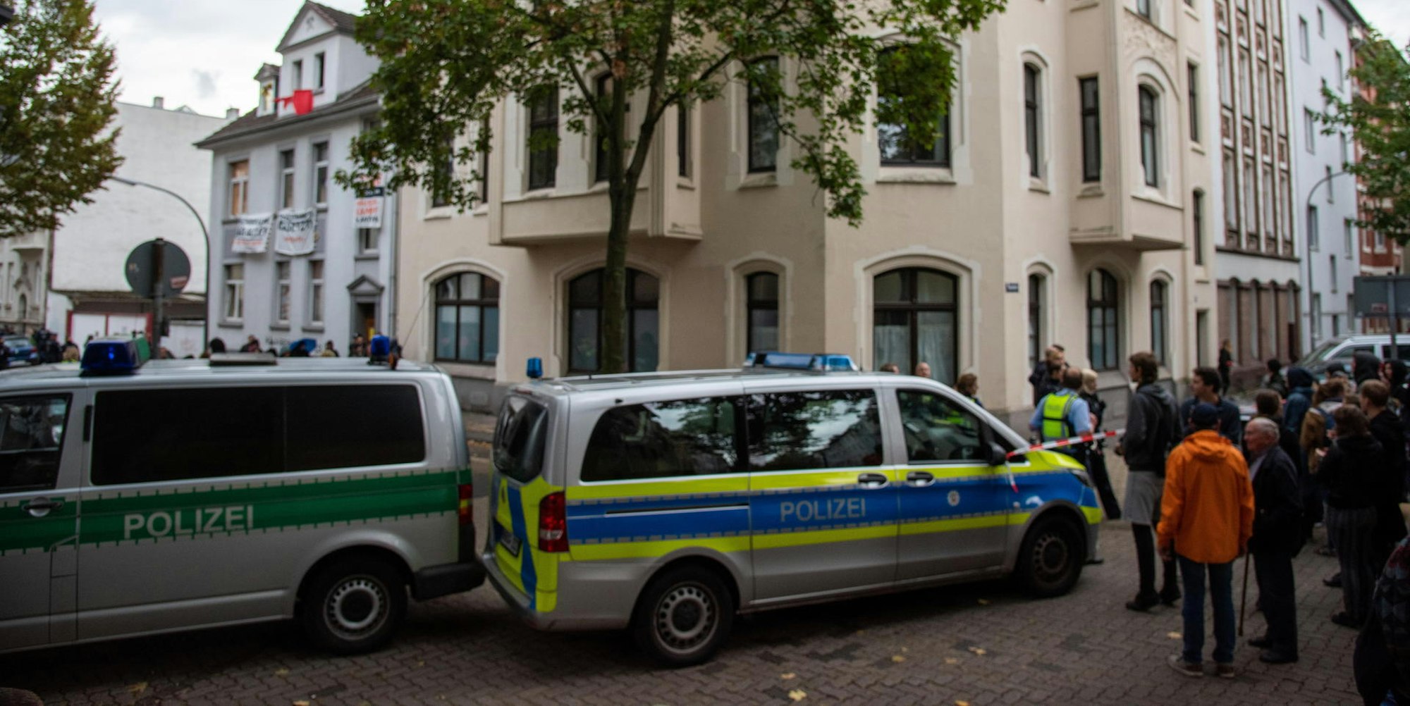 Hausbesetzung Kalk Dieselstraße