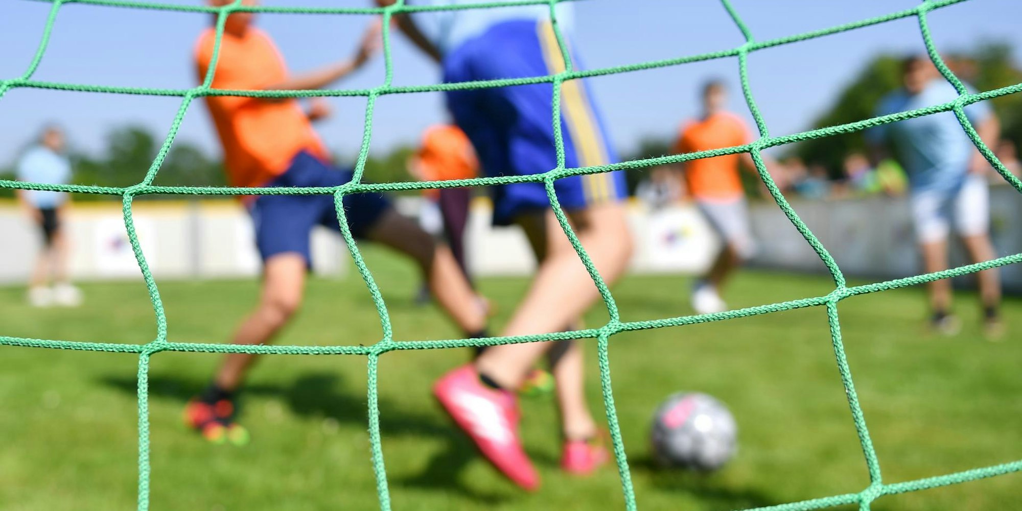 Bambini Fußballspiel Solingen
