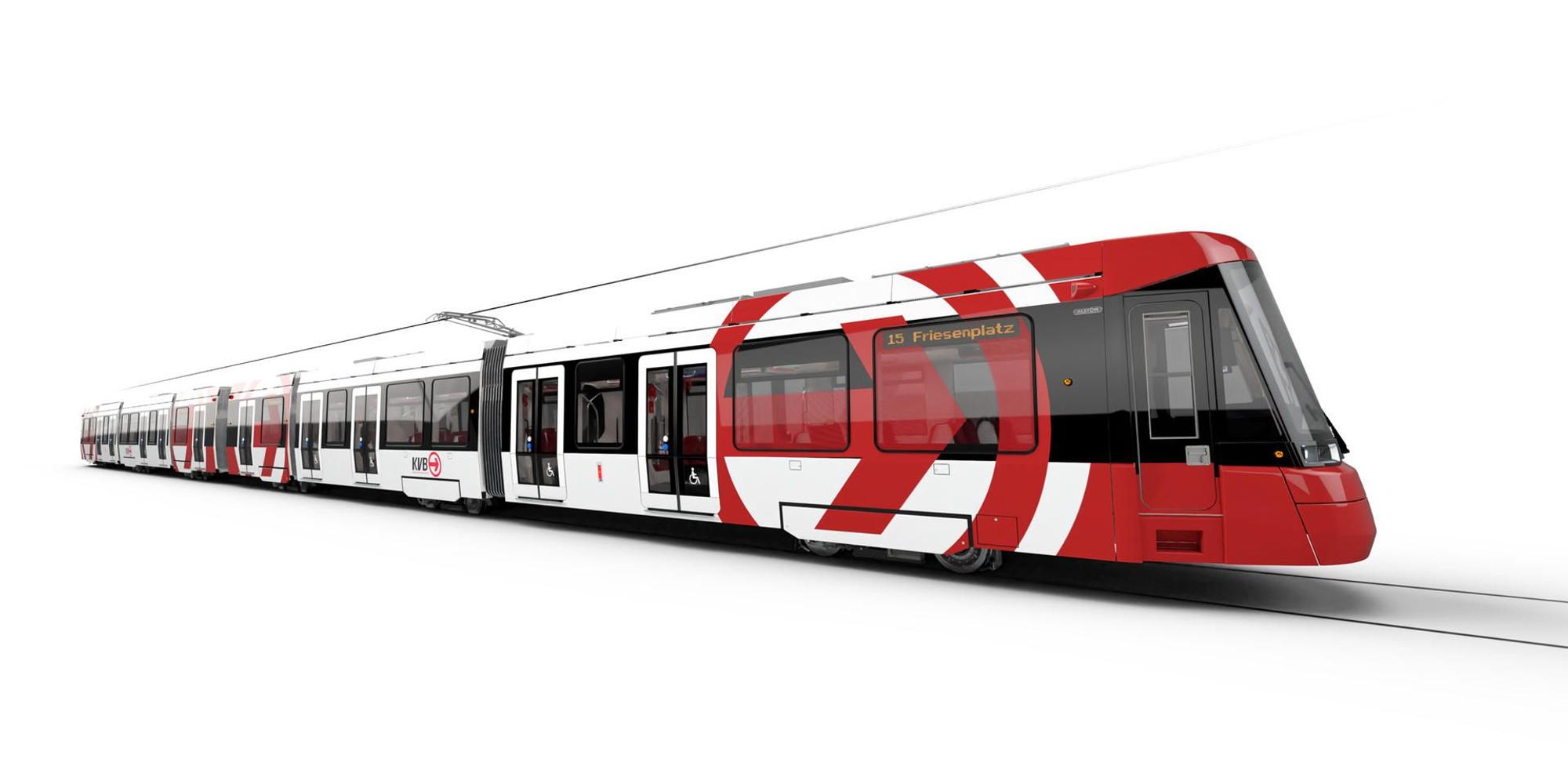 Neue KVB-Bahn