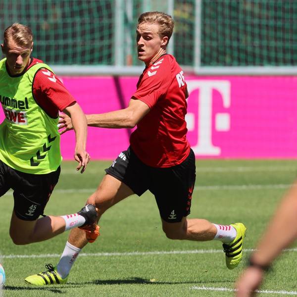 Hübers im Training