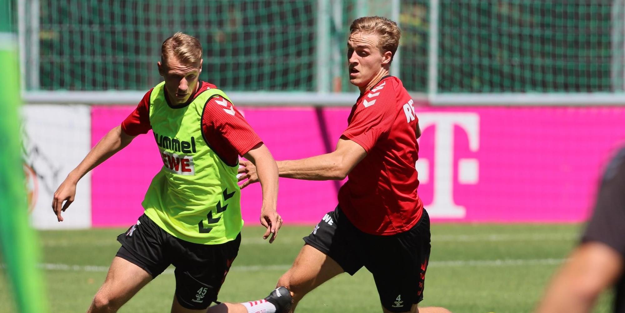 Hübers im Training