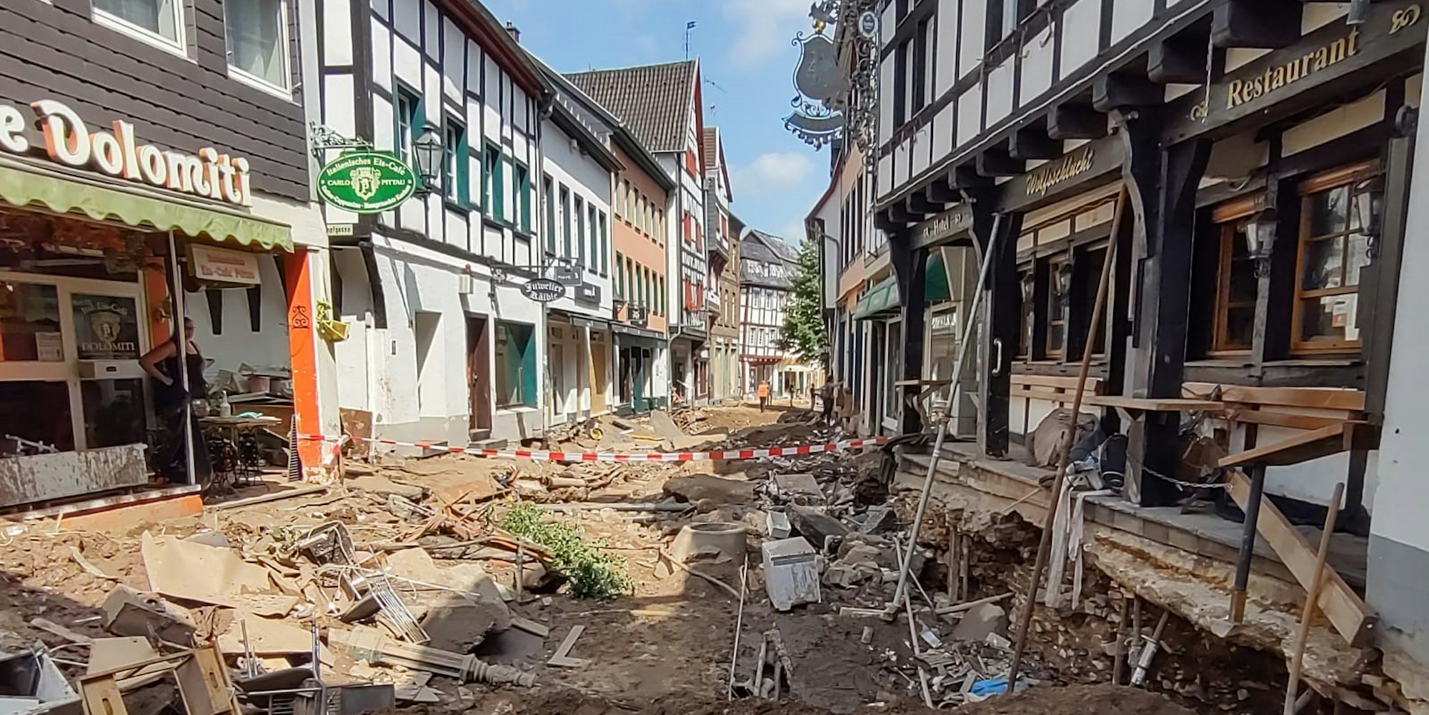 Schäden Hochwasser Handwerker