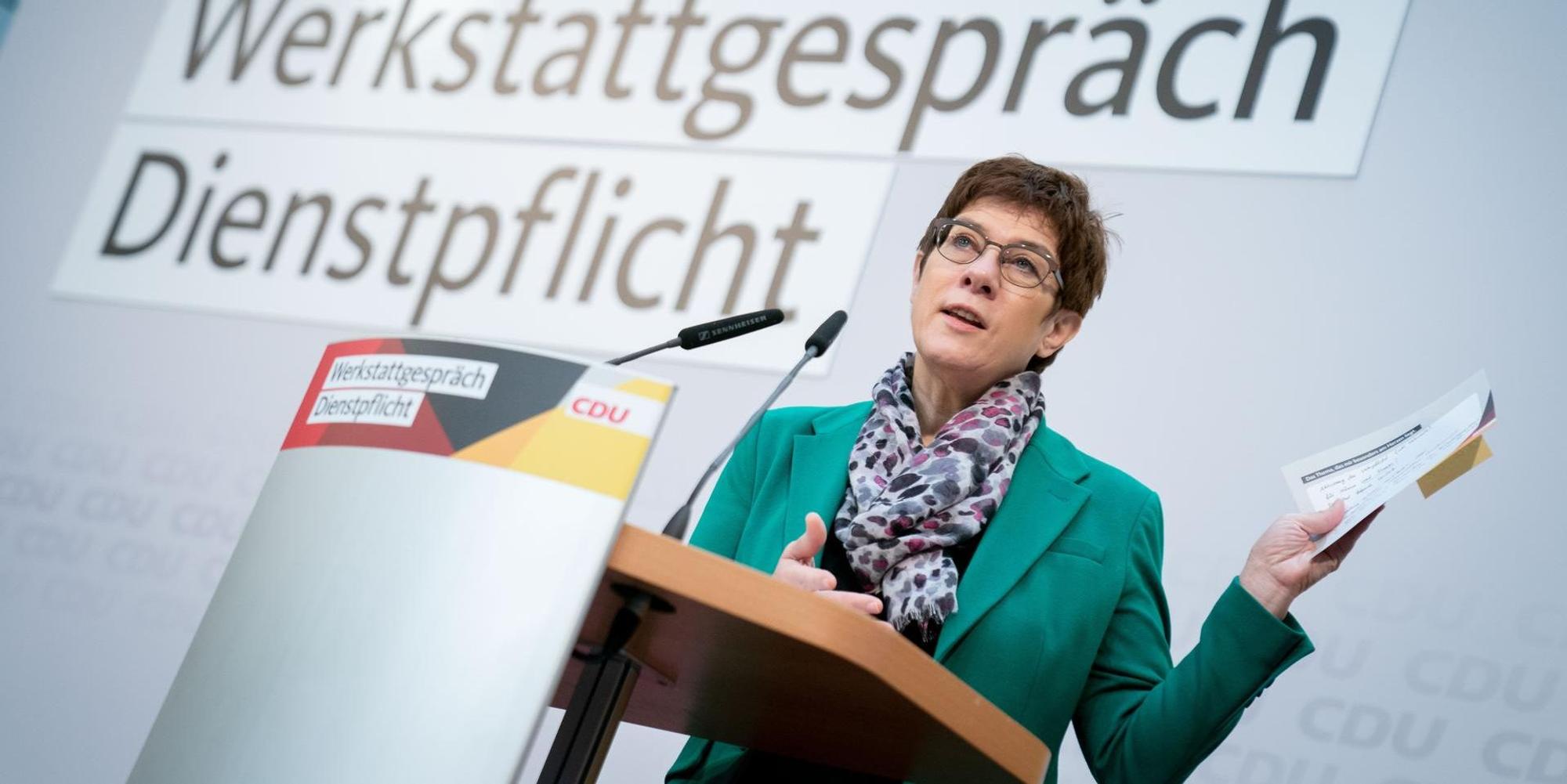 AKK_Dienstpflicht