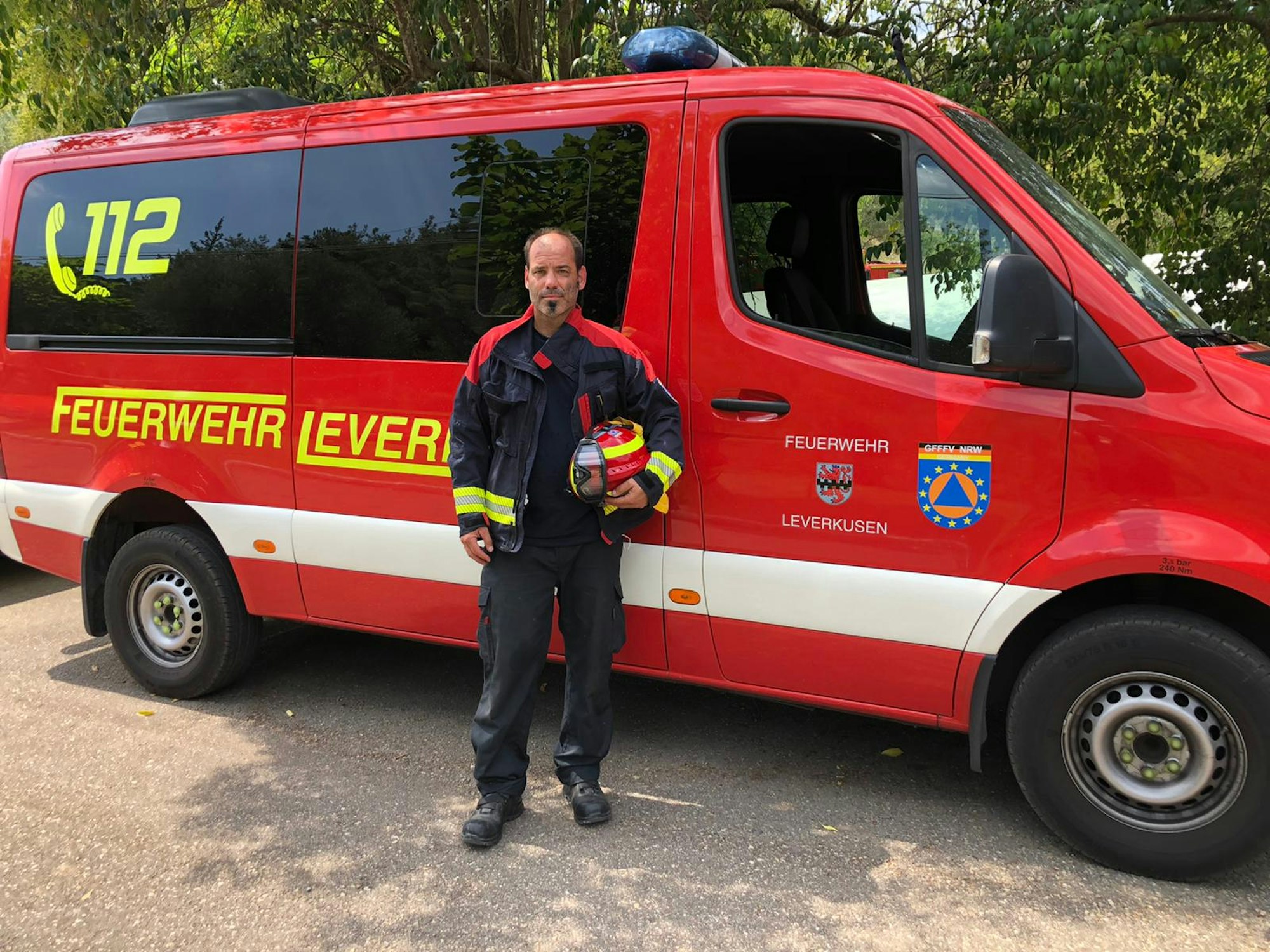Feuerwehr Lev in Griechenland Heiko Quandt selber Credit Quandt