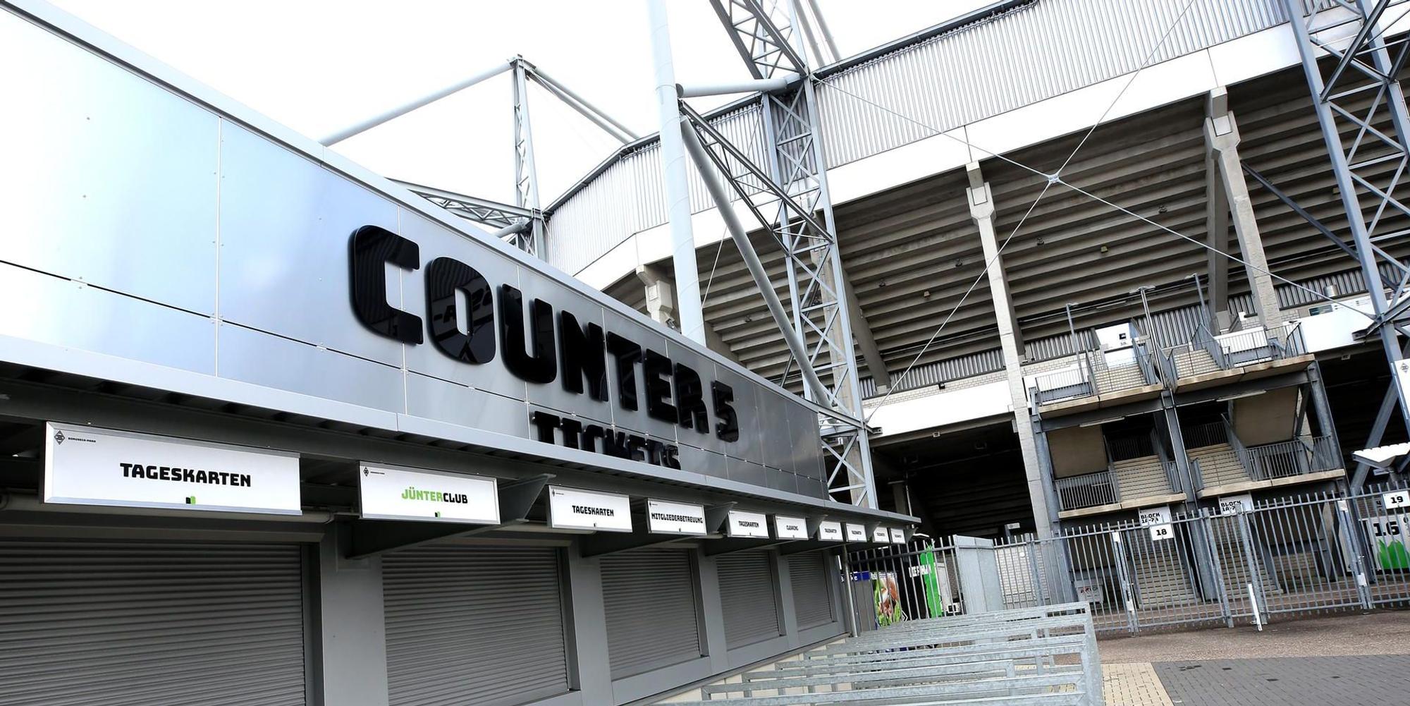 borussia park ticketschalter leer