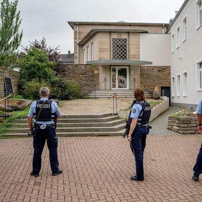 Hagen Synagoge Polizei