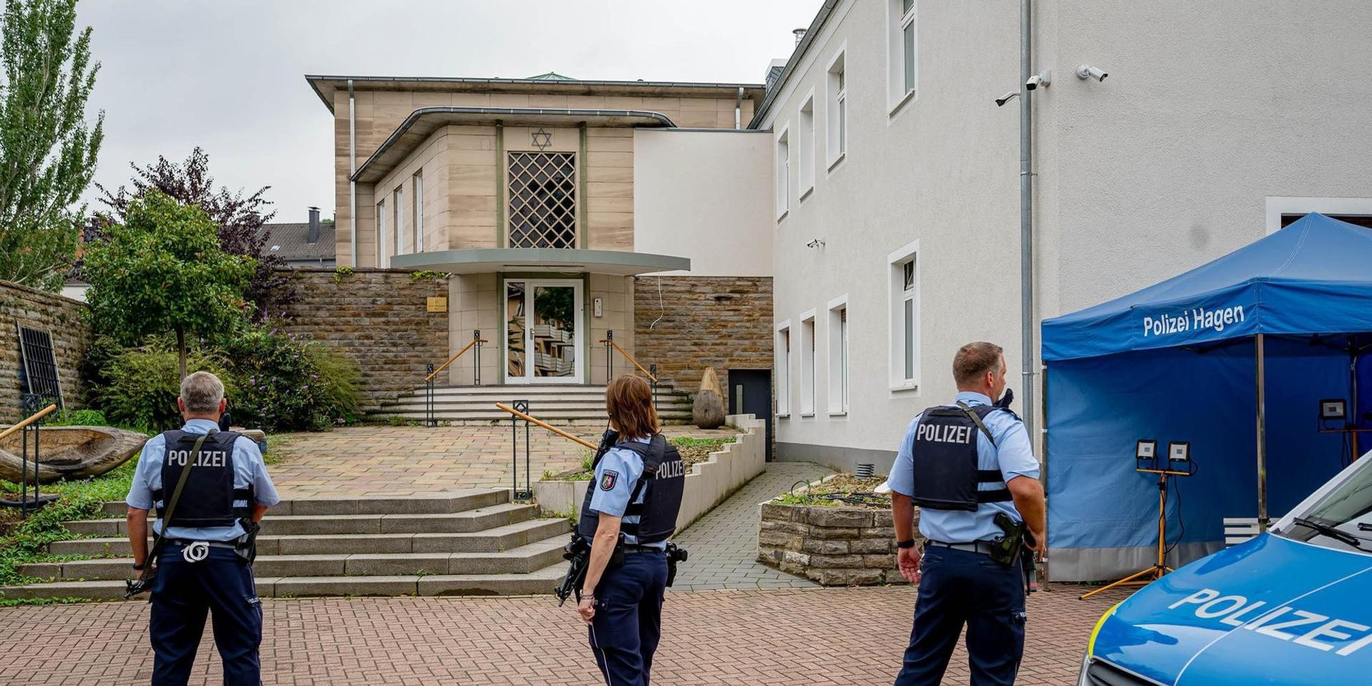 Hagen Synagoge Polizei