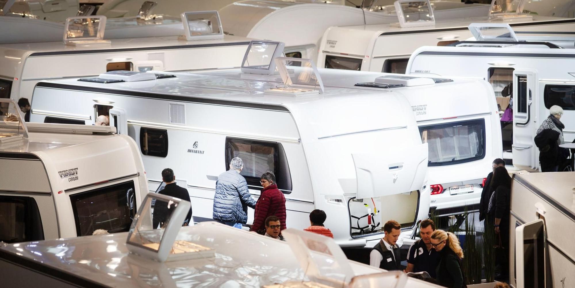 Wohnmobile Messe Symbolfoto