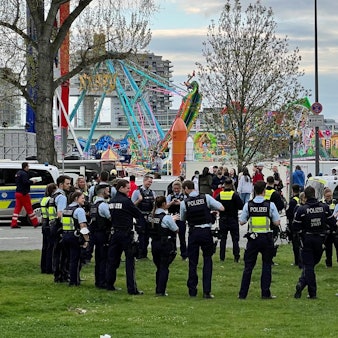 Polizeieinsatz Kirmes Deutz