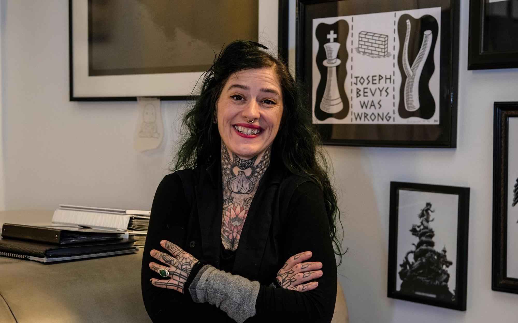 Trauer Tattoo Tattoo-Shop dpa
