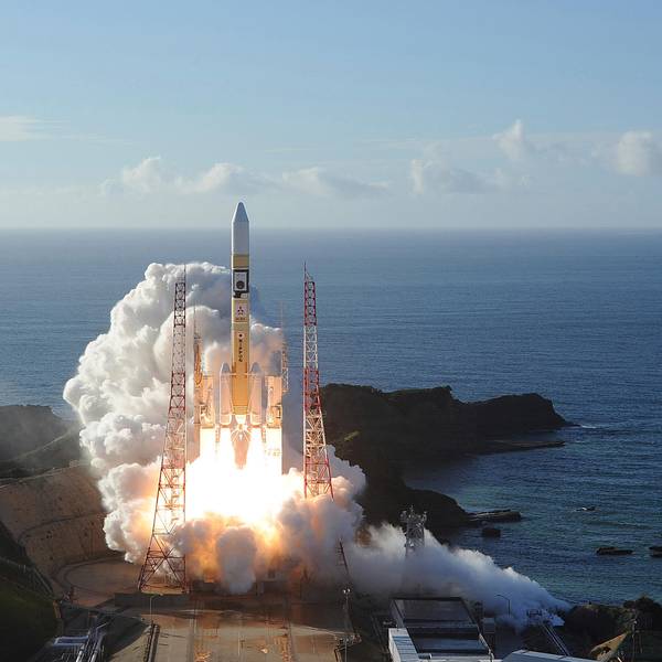 Raketenstart Japan