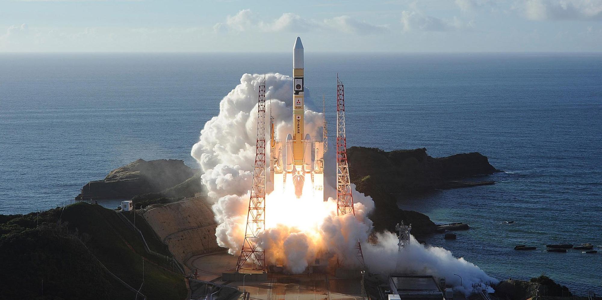 Raketenstart Japan