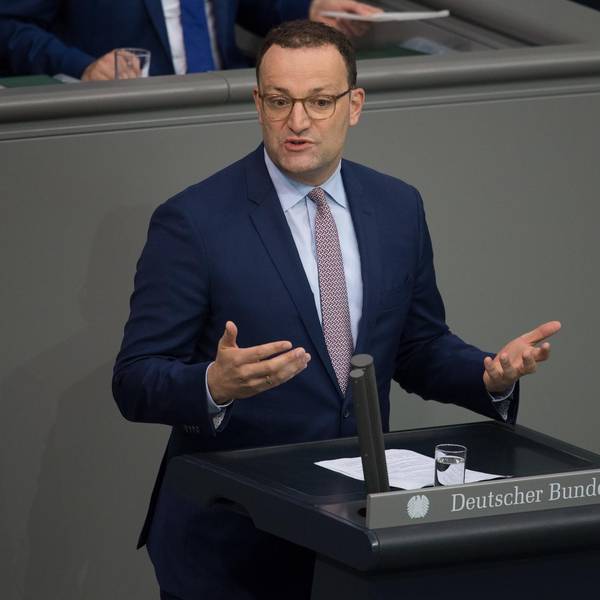 Jens Spahn im Bundestag