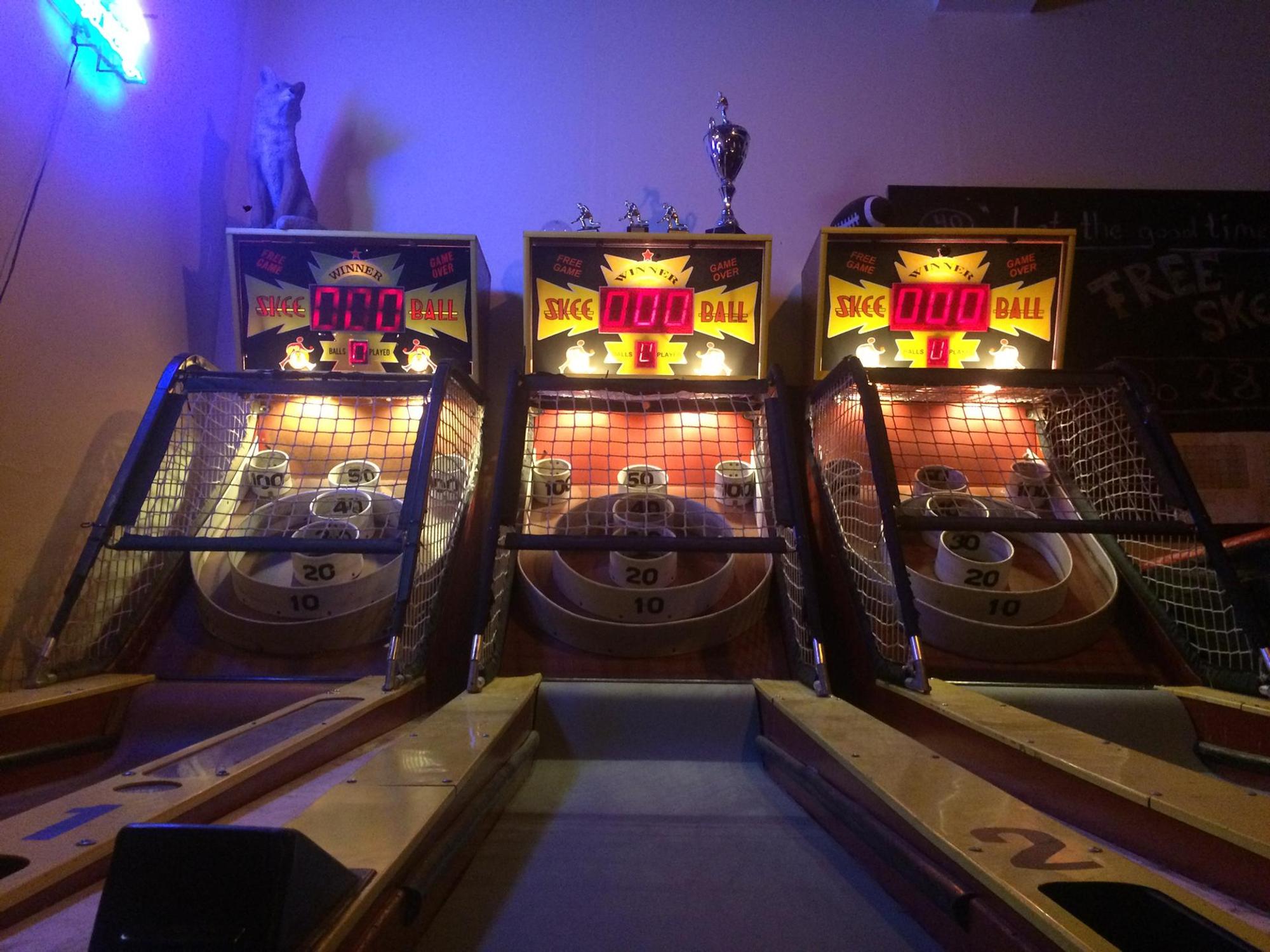 Red Fox Bar Skeeball