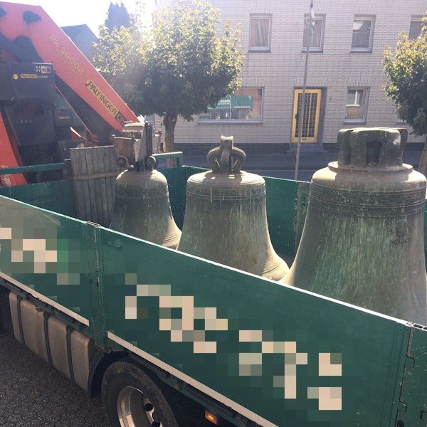 Keyenberg Glocken Abtransport