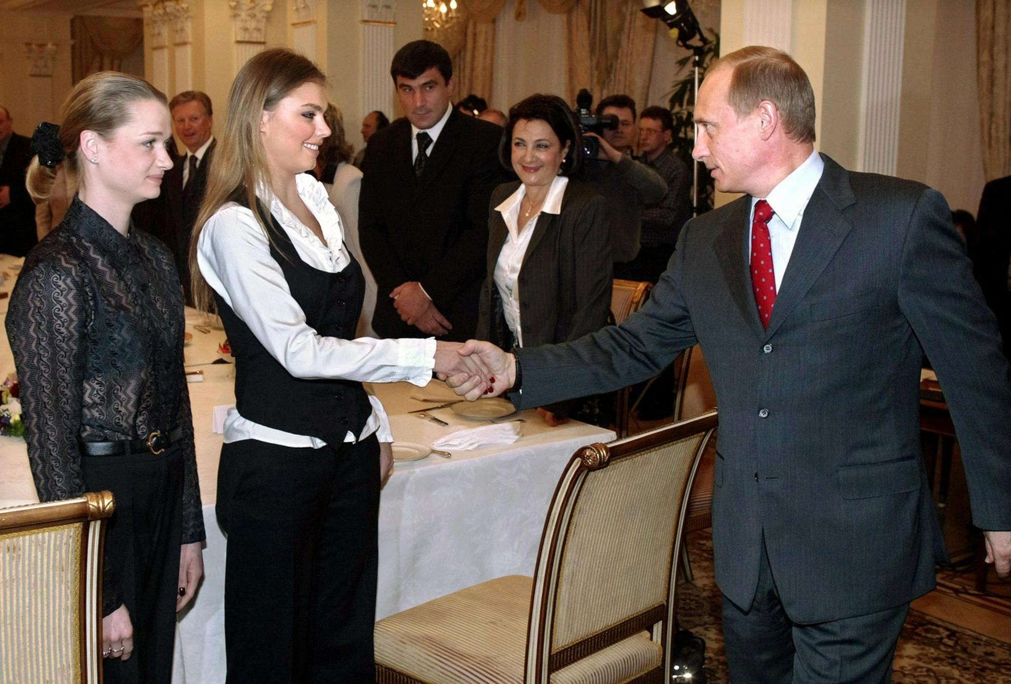 Kabajewa Putin dpa